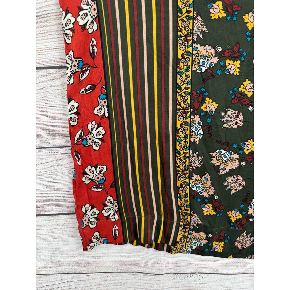 Tiny Anthropologie BOHO Mixed Print Mini Dress Wo… - image 5